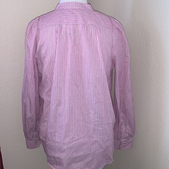 Loft cotton classic striped tunic blouse - Picture 3 of 8